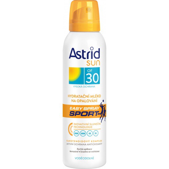 Astrid Sun mléko sprej voděodolné OF 30 | Péče o tělo - Opalovací přípravky
